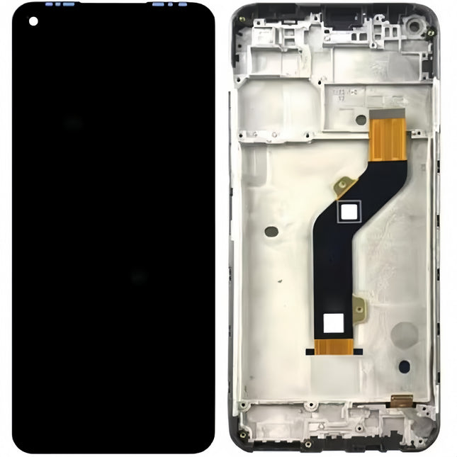 For Infinix X682 LCD assembly with Frame Black (SKU:1564326)