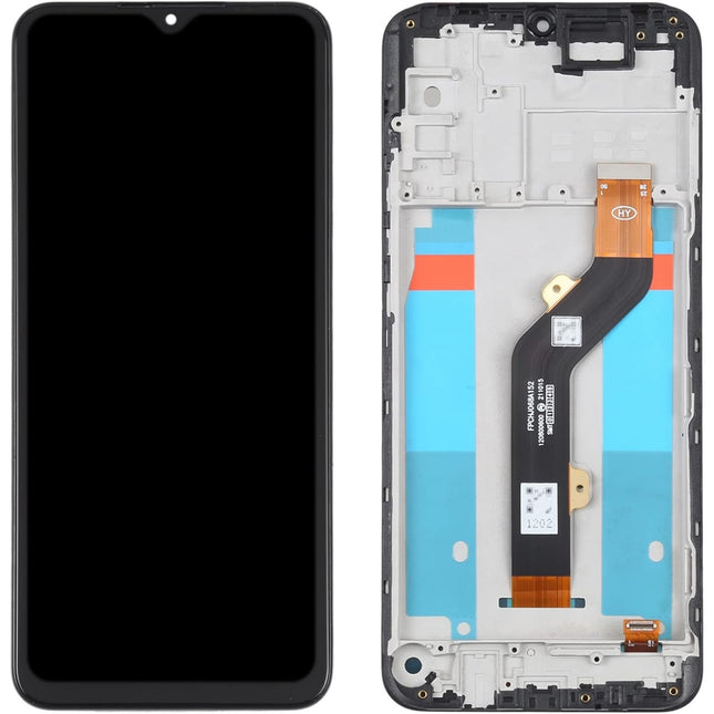 For Infinix X680 LCD assembly with Frame Black (SKU:1564324)