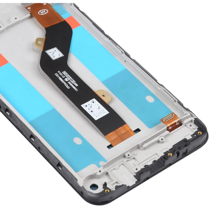 For Infinix X680 LCD assembly with Frame Black (SKU:1564324)