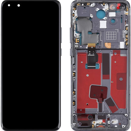 For Huawei P40 Pro | LCD Assembly With Frame | Black(Premium OEM)