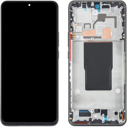For Xiaomi Redmi K50 Ultra 5G OLED assembly Black Premium OEM (SKU:1563107)