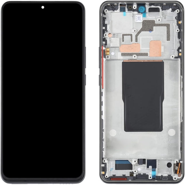 For Xiaomi Redmi K50 Ultra 5G OLED assembly Black Premium OEM (SKU:1563107)