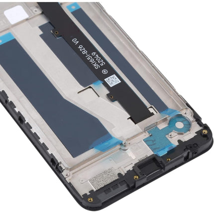 For ZTE Blade A71 LCD assembly with Frame Black (SKU:1564978)