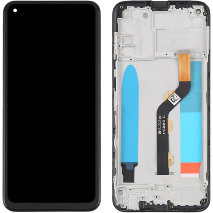 For Infinix X655 LCD assembly with Frame Black (SKU:1564316)