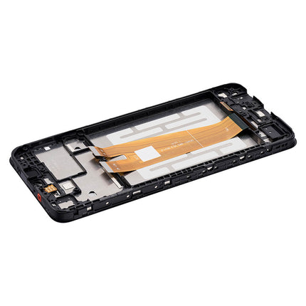 For Samsung Galaxy A04 LCD Assembly With Frame Black (Refurbished)***DE Warehouse***(SKU:1528955)
