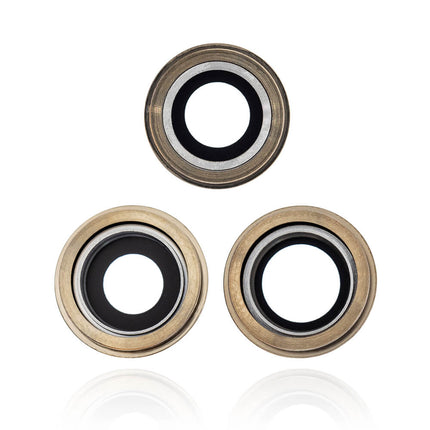 For iPhone 12 Pro max Camera Lens With Frame/Sticker Gold(Premium OEM)(SKU:1430919)