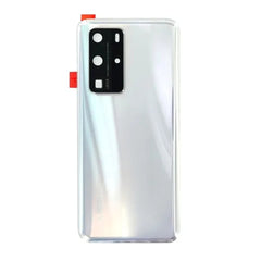 For Huawei P40 Pro | Back Cover With Camera Cover | White(Aftermarket Plus)