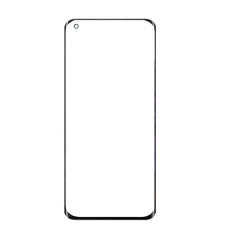 For Xiaomi Mi 11 Pro | Front Glass Lens With OCA | Black(Aftermarket Plus)