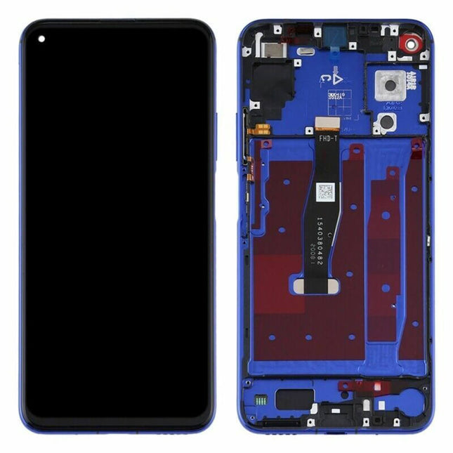 For Honor 20 / Nova 5t LCD Assembly With Frame Blue ( Refurbished )(SKU:1316358)
