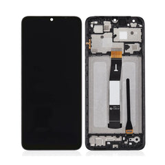 For Xiaomi Redmi 12C LCD Assembly With Frame | Black(Premium OEM)