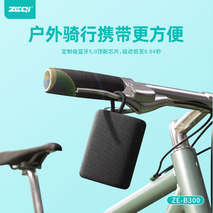Zeqi ZE-B300 Blutooth Speaker Black / With 1200mA battery /IPX5 waterproof(SKU:1554609)