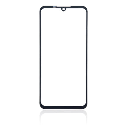 For Motorola One Zoom Front Glass Lens With OCA White(Aftermarket Plus)(SKU:1494496)