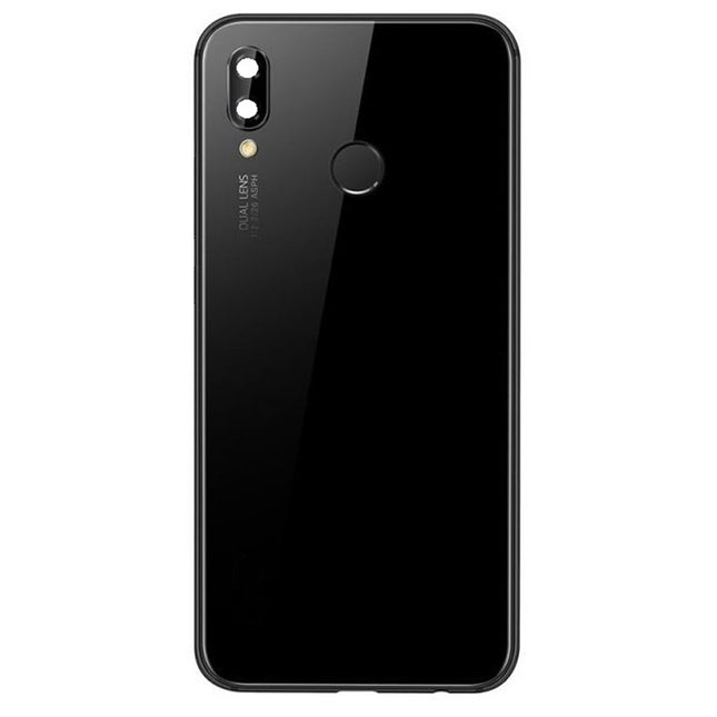 For Huawei P20 Lite | Back Cover With Camera Cover | Black(Aftermarket Plus)