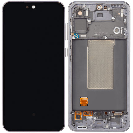 For Samsung Galaxy A56 5G OLED assembly with Frame Black (Aftermarket Plus)(SKU:1564480)