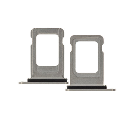 For iPhone 13 pro/13 Pro max Sim Card Tray/Single Card Silver(Premium OEM)(SKU:1478707)