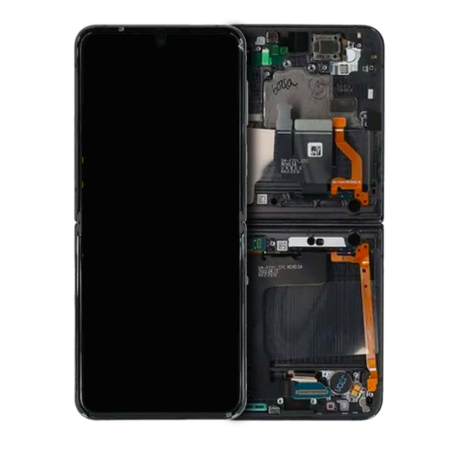For Samsung Galaxy Z Flip4 | LCD Assembly / Main Screen | Black (Refurbished) 