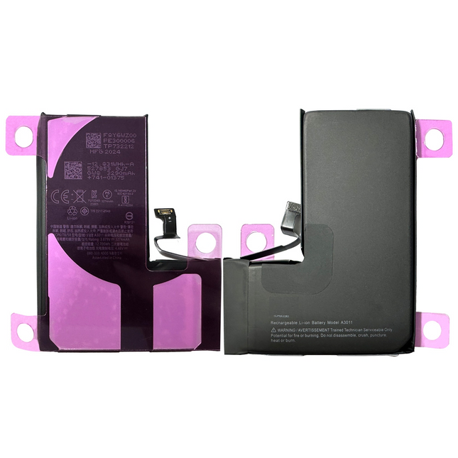 For iPhone 15 Pro Battery with sticker / 3274mAh / Pure Cobalt