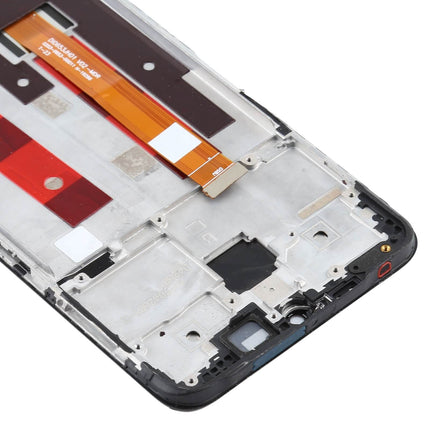 For OPPO A9 LCD Assembly With Frame Black(Refurbished)(SKU:1531649)