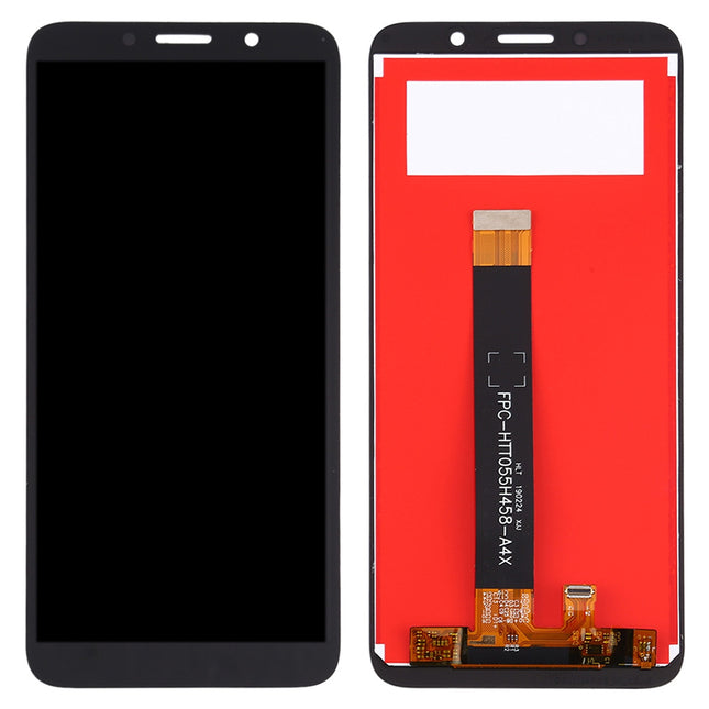 For Motorola E6 Play | LCD Assembly | Black(Refurbished)
