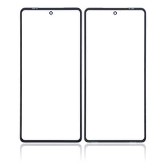 For Motorola Edge 30 Front Glass Lens With OCA | Black (Aftermarket)