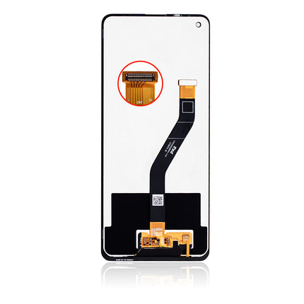 For Samsung Galaxy A21/A215 LCD Assembly Black(Refurbished)(SKU:1453280)