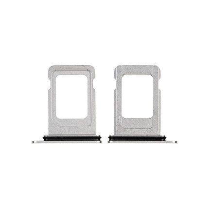 For iPhone 11 Pro/11 Pro Max Sim Card Tray/Dual Sim Card White(Premium OEM)(SKU:1380063)