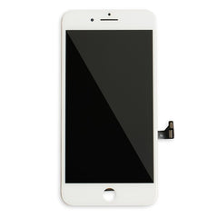 For iPhone 8 Plus | LCD Assembly with Back Plate/Ear Speaker/Front Camera | White(Aftermarket)