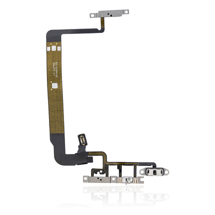 For iPhone 13 pro max Volume On/Off Flex Cable With Clip (Premium OEM)(SKU:1479982)
