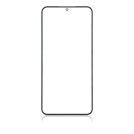 For Samsung Galaxy S22+ 5G front glass lens With OCA Black (Aftermarket Plus)***DE Warehouse***(SKU:1507059)