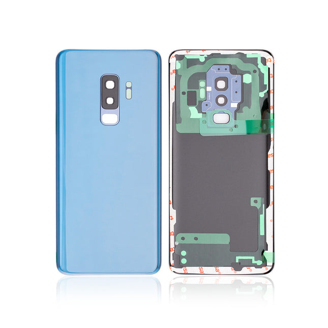 For Samsung Galaxy S9 Plus/G965 | Back Cover With Camera Cover(No Logo) | Blue(Aftermarket Plus)