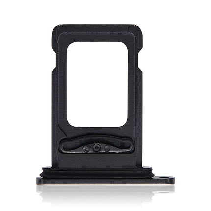 For iPhone XR Sim Card Tray/Dual Sim Card Black(Premium OEM)(SKU:1090201)