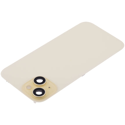 For iPhone 15 Lens for back cover With bracket and back camera lens / Magnetic Yellow (Aftermarket Plus)(SKU:1555154)