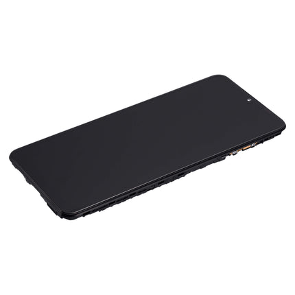 For Samsung Galaxy A04s LCD Assembly With Frame Black(Refurbished)(SKU:1503480)
