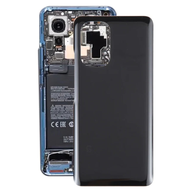 For Xiaomi Mi 11i|Back Cover|Black(Aftermarket Plus)