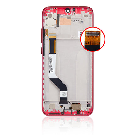 For Xiaomi Redmi Note 7/Note 7pro LCD Assembly With Frame Red(Refurbished)(SKU:1091984)