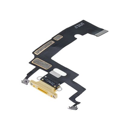 For iPhone XR Charge Port Flex Cabe Yellow(Premium OEM)(SKU:1479380)