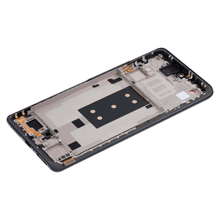 For Xiaomi Mi 11T Pro 5G OLED assembly With Frame Black(Premium OEM)(SKU:1505914)