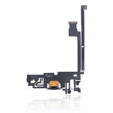 For iPhone 12 Pro max Charge Port Flex Cabe Black(Aftermarket Plus)(SKU:1479360)
