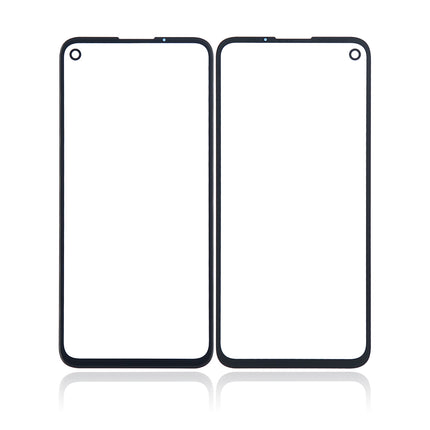 For Google Pixel 4A Front Glass/Lens with OCA Black(Aftermarket Plus)(SKU:1502164)