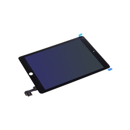 For iPad Air 2 (A1566 A1567) LCD Assembly with touch panel with sticker / with sleep wake sensor flex cable / black (Refurbished)(SKU:1113498)
