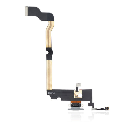 For iPhone Xs max Charge Port Flex Cabe White(Refurbished)(SKU:1123852)