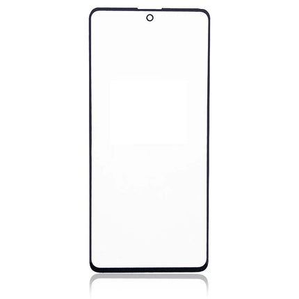 For Samsung Galaxy A71/A715 | Front Glass/Lens With OCA | Black(Aftermarket Plus)