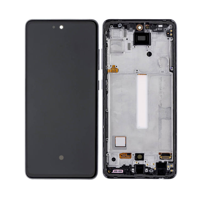 For Samsung Galaxy A52s 5G/A528 | LCD Assembly with Frame | Black(Premium OEM)