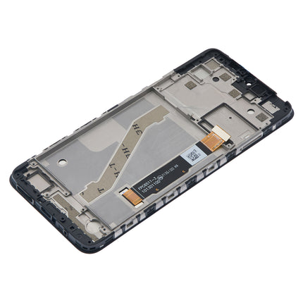 For TCL 20XE LCD Assembly With Frame Black(Refurbished)(SKU:1528356)