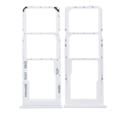 For Samsung Galaxy A12/A125 | Sim Card Tray/Dual Sim Card | White(Premium OEM)