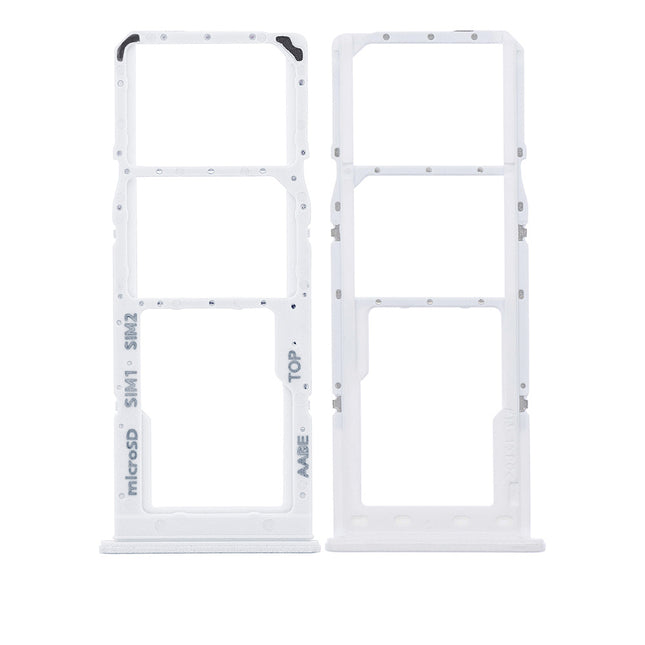 For Samsung Galaxy A12/A125 | Sim Card Tray/Dual Sim Card | White(Premium OEM)