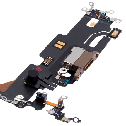 For iPhone 13 pro max Charge Port Flex Cabe Gold(Premium OEM)(SKU:1478620)