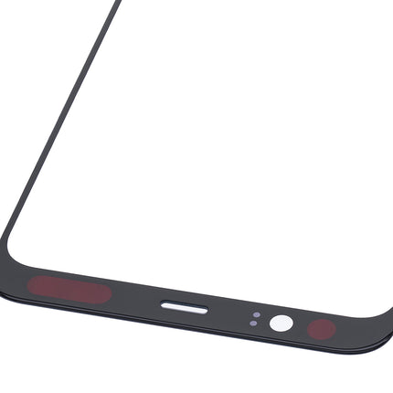 For Google Pixel 4 XL Front Glass/Lens with OCA Black(Aftermarket Plus)(SKU:1502163)