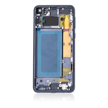 For Samsung Galaxy S10e/G970 LCD OLED Assembly With Frame Black (Refurbished)***DE Warehouse***(SKU:1530836)