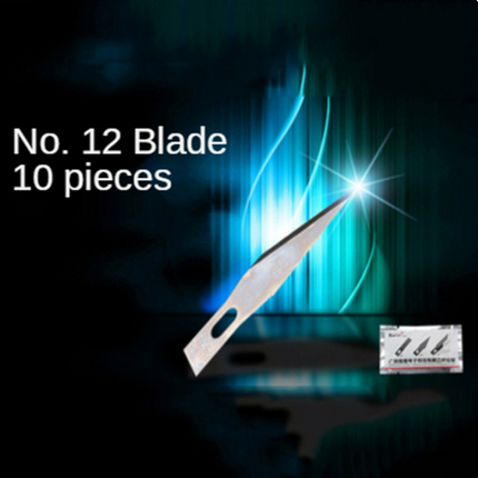 Kaisi 306|Cutter Knife|Carbon Sharp Blade(10PCS/Bag) 12#***DE Wareghouse***(SKU:1496369)